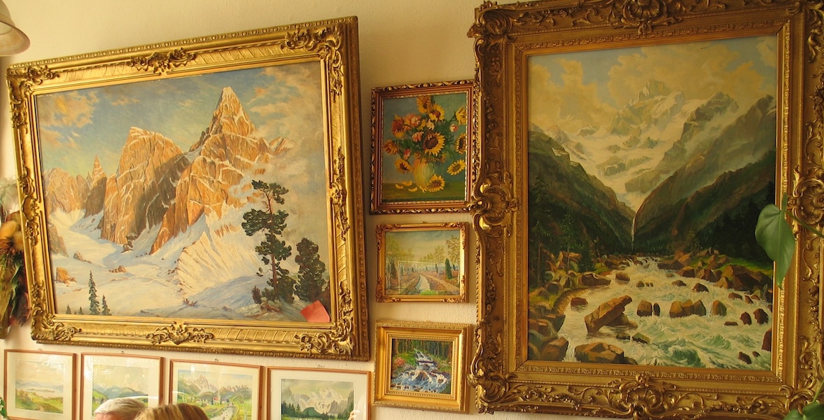 Hans Jöhren: Gallerie in der Wohnung